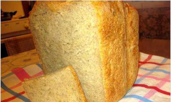 לחם עם דייסת אורז (שיבולת שועל, אפונה) (יצרנית לחם)