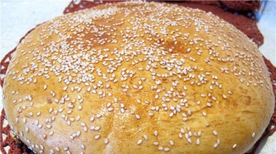 לחם שטוח טוניסאי על סולת