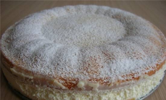 Creamy curd cake