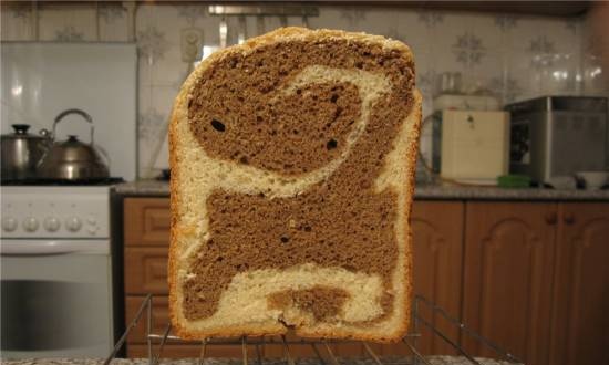 לחם "דואט שחור לבן" ביצרן לחם