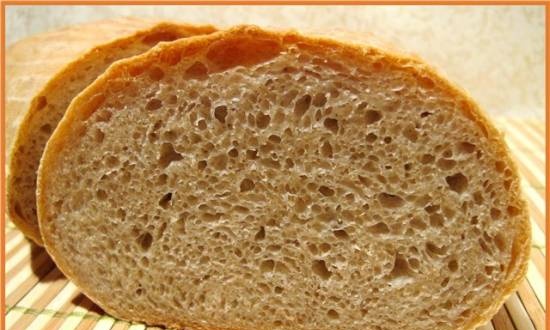 לחם חיטה מאת מנואל פלכה (תנור)