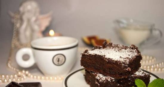 עוגת שוקולד ללא קמח (Torta di cioccolato senza farina for Giada)