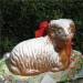 Easter lamb in ceramic form