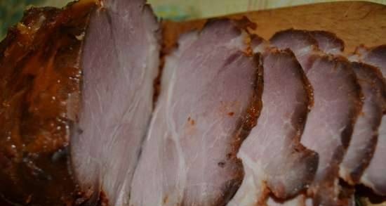 בשר חזיר במרינדה מתובלת ומתוקה במולטי קוקר רדמונד RMC-01