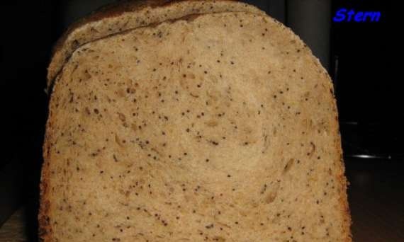 לחם 100% חמאה פרג כתום מלא