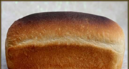 לחם חמאה ארוז בהתאם לשיטה המואצת של GOST (בתנור)
