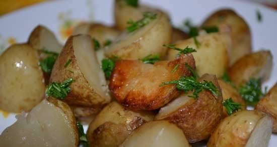 Fried potatoes (multicooker Redmond RMC-01)