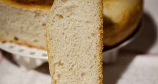 לחם רגיל על בצק פיצה בסיר הלחץ סטבה