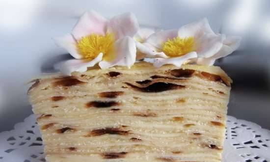 עוגת עץ בצק עלים (נפוליאון מהיר)