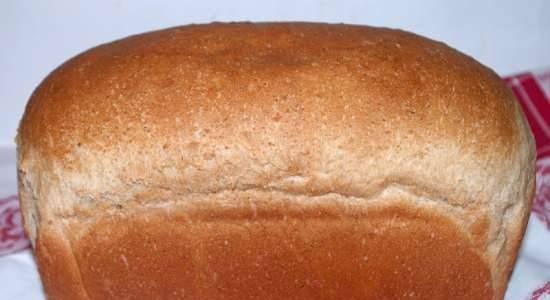 לחם טוסט רך עם שיבולת שועל וקמח מלא