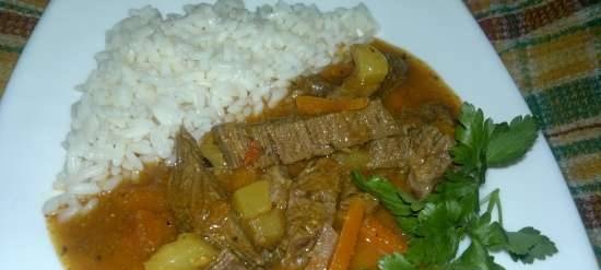 Boiled Beef Goulash Exotic