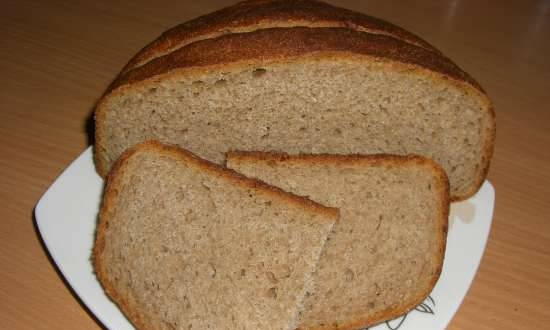 לחם פשוט לכל יום על מחמצת MK (תנור)