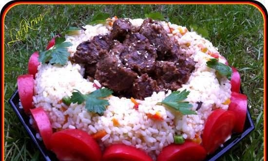 Lamb with rice