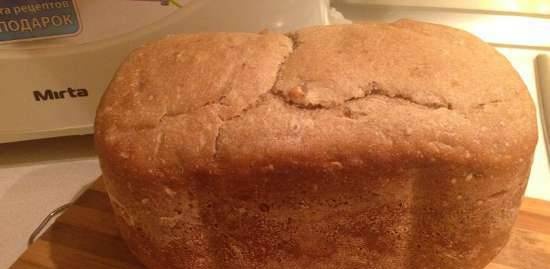 מירטה BM2088. לחם ממוצרים טבעיים למכונת לחם