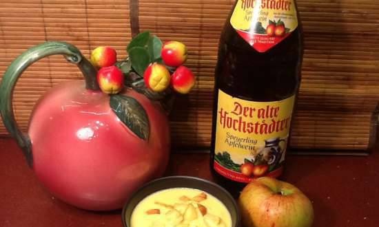 Apfelsuppe - מרק תפוחים אוסטרי (Apfelsuppe)