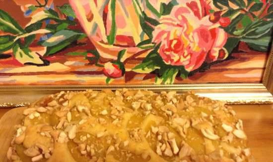 Peach Almond Pie (Pfirsich - Mandel - Kuchen)