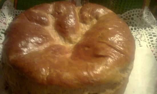 לחם לב עשבי תיבול פרנקוני (Herzhaftes Kraeuterwickelbrot)