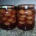 Fragrant plums in syrup