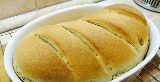 לחם שיפון חיטה עם מחמצת Seitenbacher