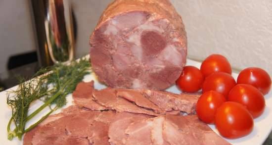Homemade ham (collection of recipes for a ham maker)