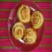 Puff pastry snails with cinnamon