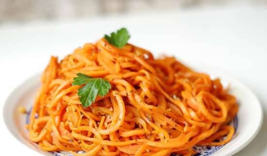 Carrot dishes (recipes)