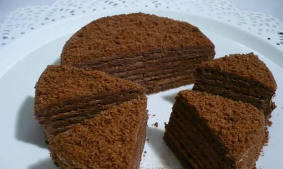 עוגות מיני עשויות וופלים שוקולדיים במארז רדמונד (רמב -12 / וופלים הולנדים)
