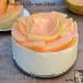 Mousse cake Melon-yoghurt without baking