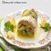 Hake rolls with ginger butter