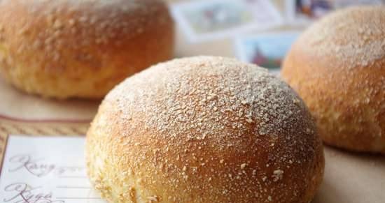 Breaded buns