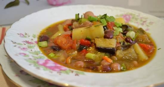 Vegetable stew No fancy dietary