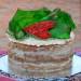 Lean nut cake at aquafaba
