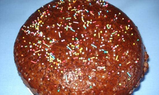 Chocolate cupcake from Makovka