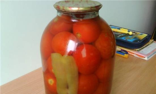 Pickled tomatoes (for those who do not like spicy)