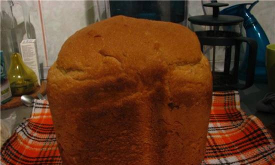 לחם פשוט עם זרעים בייצור לחם
