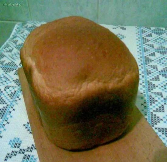 Egg bread (bread maker)