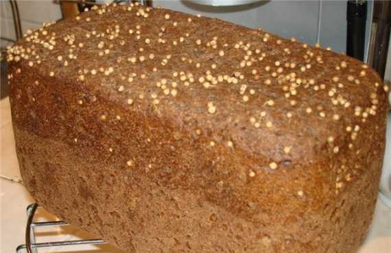 לחם "בורודינסקי" (מתכון שונה ממולינקס) (יצרנית לחם)