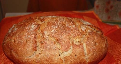 Czech rustic bread - a variation on the theme.