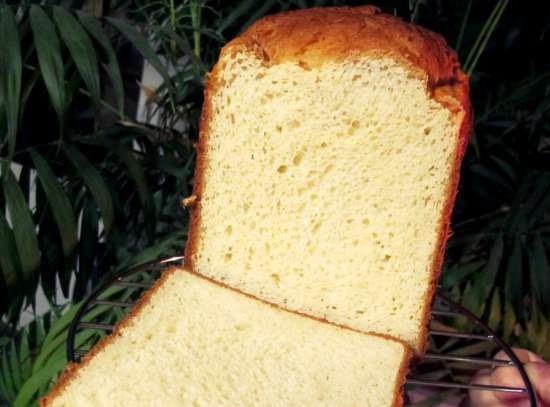 Wheat bread on cottage cheese (bread maker)