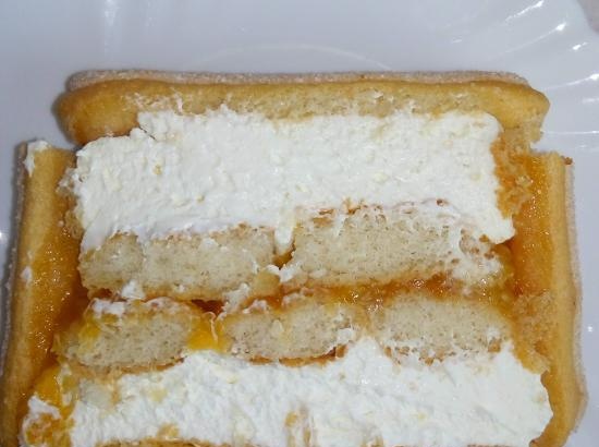 Savoyardi dessert cake (no baked)
