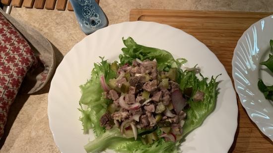 Shemakhinsky salad