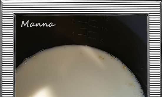 Milk porridge in a multicooker Panasonic SR-TMZ550