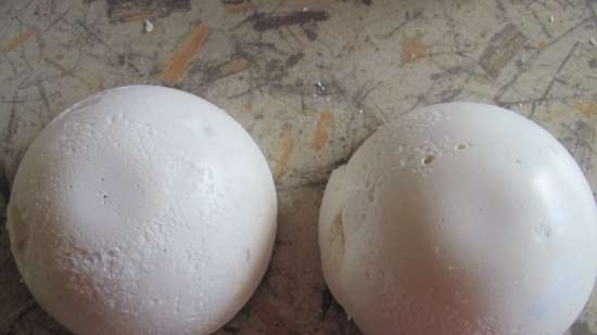 Cherry meringue Snow Globe (kitchen processor Bomann KM 398 CB)