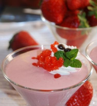 Dessert Strawberry Bisque