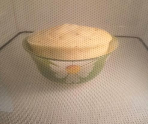 Microwave bread in 3 minutes