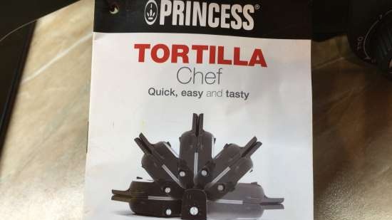 Baking machine Tortilla Chef 118000 Princess