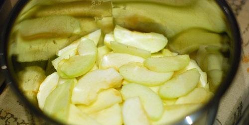 עוגת תפוחים בווארית