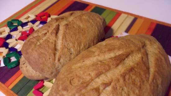 לחם שיפון בחיטה בתוצרת לחם (המתכון המוכח המשפחתי שלנו)