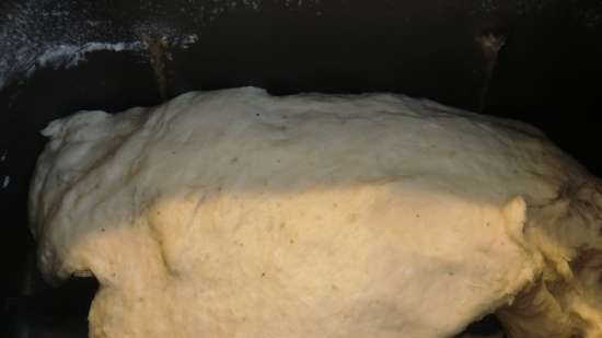 Takhinno-curd bread with dry