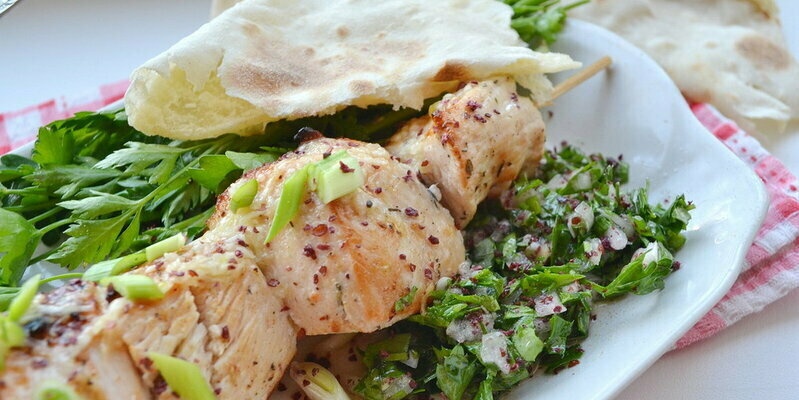 Shish tauk - Lebanese chicken skewer